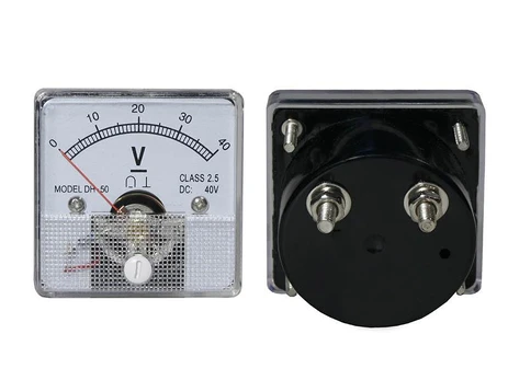 Blow Panelinis rodyklinis voltmetras DC 40V