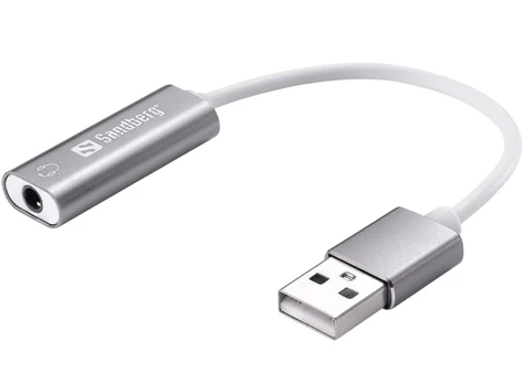 Laidas Sandberg 134-13 Headset USB Converter 3.5 mm, USB