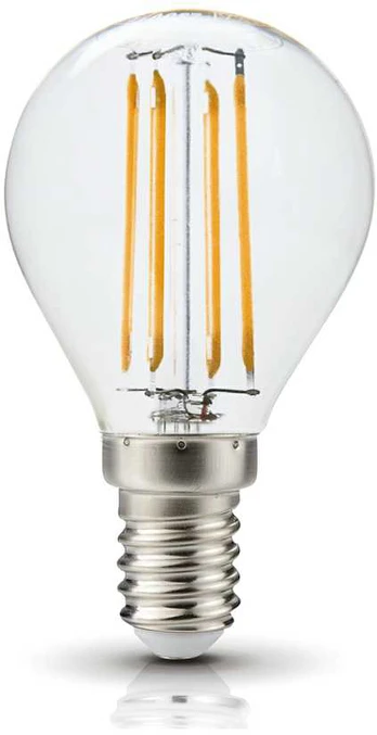 Kobi Light 4W LED lemputė, E14, skaidri, 3000K