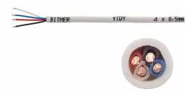 ALARM CABLE BITNER YTDY 4X0.5 - 100M