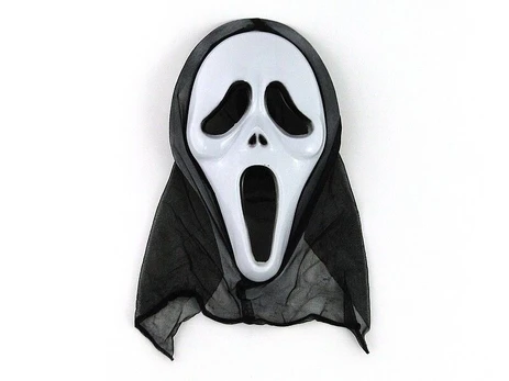 Kaukė Halloween, juoda