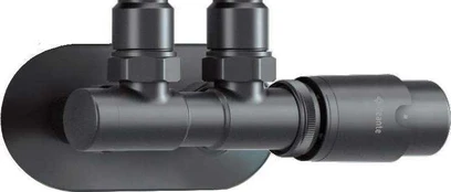 Thermostatic valve for bathroom radiator - right