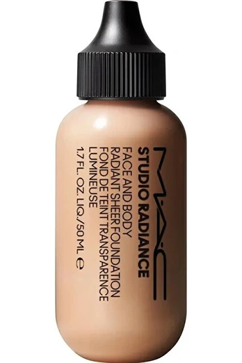 MAC Cosmetics - Waterproof make-up Studio Radiance (Face and Body Radiant Sheer Foundation) 50 ml - W8