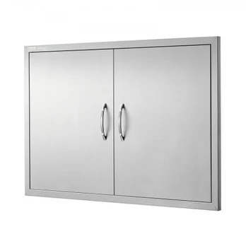 BBQ prieigos durys, 99x66x4.5 cm, nerūdijantis plienas