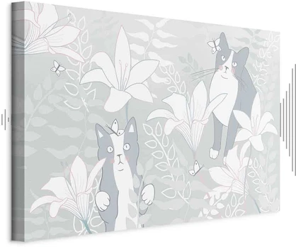 Artgeist Paveikslas - Cat Matters (1 Part) Wide - First Variant