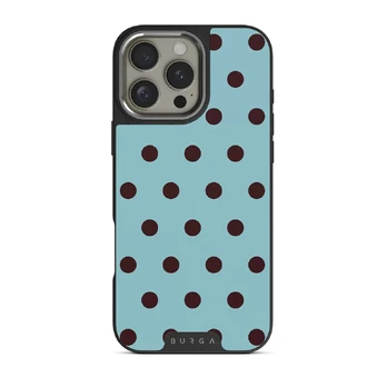 Aqua Mocha - iPhone 16 Pro Case, Elite Dark (MagSafe) / Silver