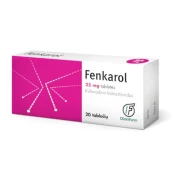 FENKAROL 25 mg tabletės N20 kaina