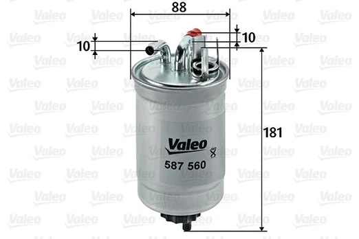 Kuro filtras VALEO 587560