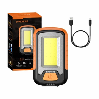 Superfire Superfire G21 dirbtuvių žibintuvėlis, 650 lm, USB