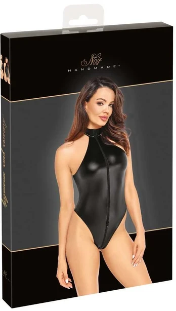 Noir Body Zip+Glitter L glaustinukė