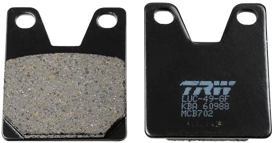 Stabdžių trinkelių rinkinys, diskinis stabdys TRW MCB702