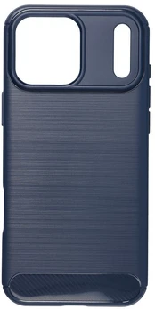Dėklas Oem Case for iPhone 17 Pro Max / 18 Pro Max Carbon 2.0 mėlynas kaina