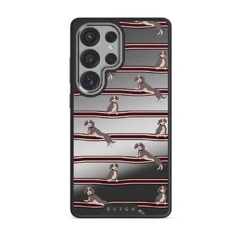 On Hold - Samsung Galaxy S25 Ultra Case, Elite Mirror Dark (Magnetic) / Silver
