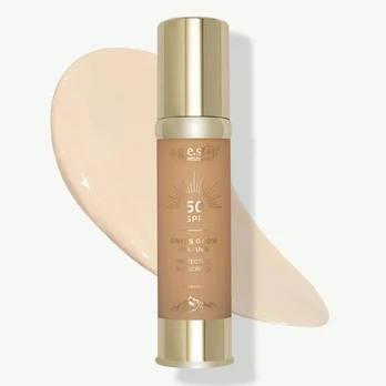 AGE STOP SWISS GLOW SPF50 Apsauginis kremas, 50 ml.