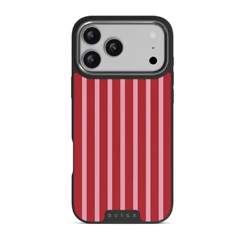 Strawberry Jam - iPhone 17 Pro Max Case, Elite Dark (MagSafe) / Gunmetal