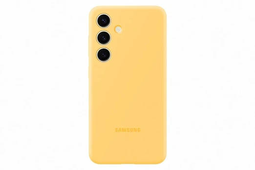 Samsung Galaxy S24 Silicone Cover Yellow