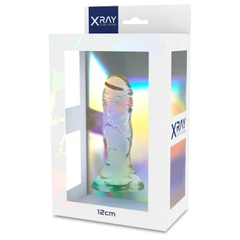 Dildo XRAY CLEAR COCK 12 x 2.6 cm