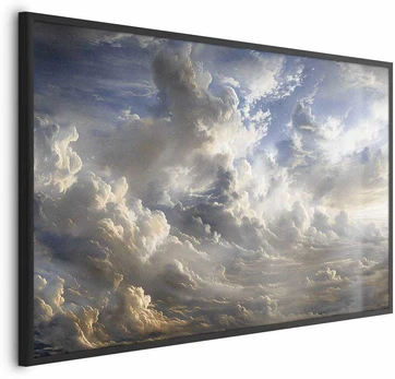 Artgeist Plakatas - Golden Reflections on Clouds Announcing Dusk