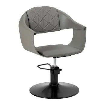 Kirpyklos kėdė Hair System Halo grey, pilka