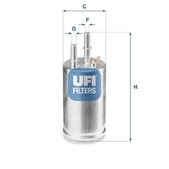 Kuro filtras UFI 31.951.00