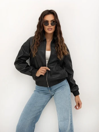 Italy Moda Striukė-IR-KR-AY1001.95P-juoda