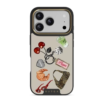 It Girl - iPhone 17 Pro Case, Elite Dark (MagSafe) / Gold