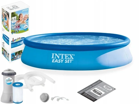 Sodo baseinas Intex 28142 su siurbliu, 396x84