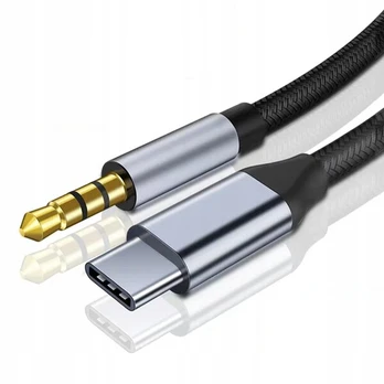 Usb-c į Mini-jack 3.5mm Audio Kabelis, 1m, Pintas