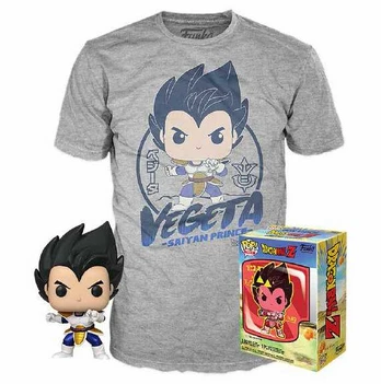 Funko Set figure POP & Tee Dragon Ball Z Vegeta