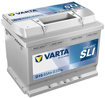 VARTA Dynamic SLI D15 (563400061) 63Ah akumuliatorius