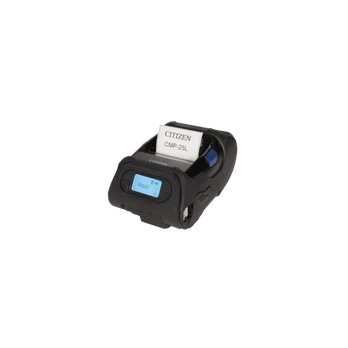 Citizen CMP-25L, USB, RS232, BT, 8 taškų/mm (203 dpi), ekranas, ZPL, CPCL