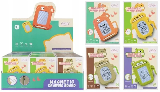 Magnetinis rašiklis Zenn Pen Animals Keyring Mega Creative 565702