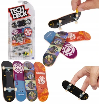 Tech Deck "element" 4-pak fingerboard rinkinys