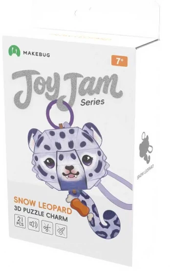 MAKEBUG 3D popierinė dėlionė Snieginis Leopardas, MD-D-0064