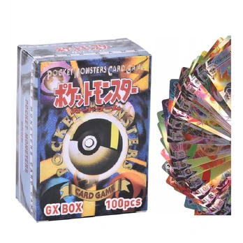 MEGA Pokemon kortų rinkinys, 100vnt. pakuotė