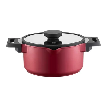 Aliuminio puodas su dangčiu Noel 20 cm 2,6 l AMBITION