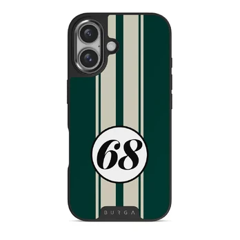 Classic Racing - iPhone 16 Case, Elite Dark (MagSafe) / Gunmetal
