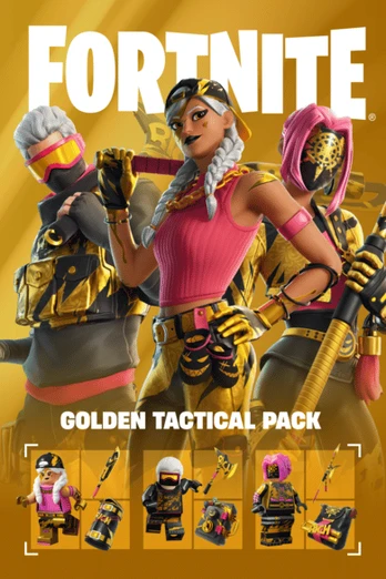 Fortnite Golden Tactical Pack Xbox