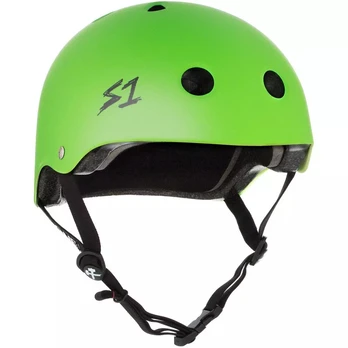 S-ONE HELMET LIFER BRIGHT GREEN MATTE M