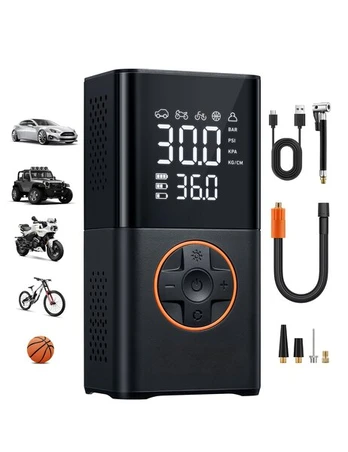 Mini kompresorius 150PSI su dviem rodmenimis, LED