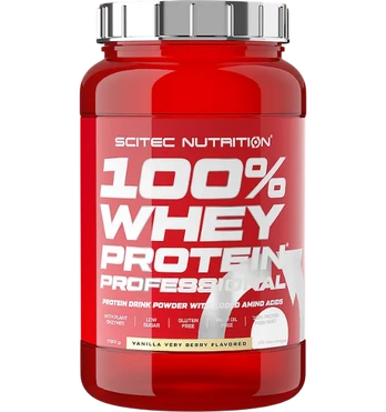 Scitec 100% Whey Protein Professional, Vanilla Very Berry, 780 g