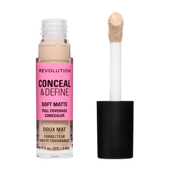 MAKEUP REVOLUTION CONCEAL & DEFINE FULL COVERAGE maskuojamoji priemonė, 4 g