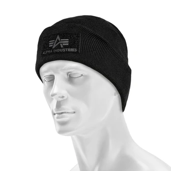 Alpha Industries VLC Black Žieminė kepurė
