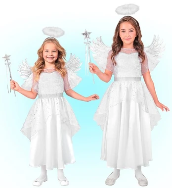 „ANGELAS“ (suknelė, sparnai, aureolė)