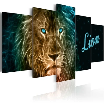 Artgeist Paveikslas - Gold lion