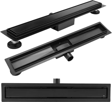 REA Neox Juodas 100 Linear Drain