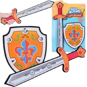 Knight set shield, foam sword ZA5315 kaina