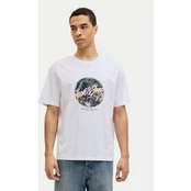 Jack & Jones Marškinėliai Honolulu 12288088 Balta Regular Fit