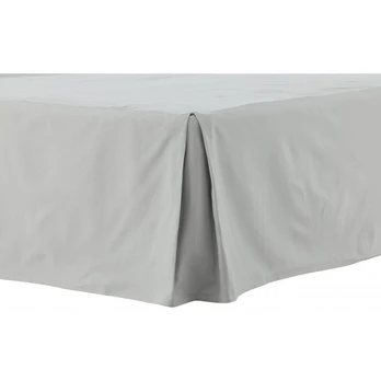 Ziggy Bed Skirt Cotton streight - Light Grey / - 200*180