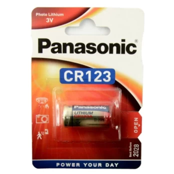 Panasonic CR123A ličio baterija 3V